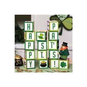  Wooden Sentiment Holiday Blocks Set