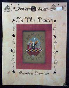 Mill Hill Cross Stitch Chart   On the Prairie, Promises  