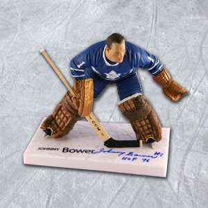  JOHNNY BOWER Toronto Maple Leafs SIGNED McFarlane SP 