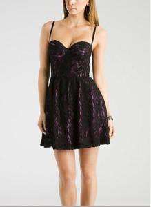 NWT AUTHENTIC GUESS Jewel Corset Dress  