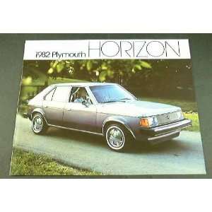   1982 82 Plymouth HORIZON BROCHURE E Type Miser Custom 