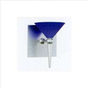   WAC G512 BL Cased Glass Cone Wall Sconce Shade in Blue