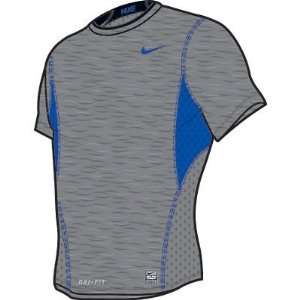  NIKE PRO COMBAT HYPERCOOL FITTED SHORT SLEEVE CREW (MENS 