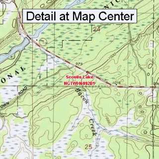   Map   Scovils Lake, Wisconsin (Folded/Waterproof)