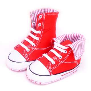 Toddler Infant Baby Boy Girls shoes Sneaker canvas Hiking Boots Soft 
