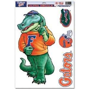  Florida Gators Mascot Static Cling Decal Sheet *SALE 