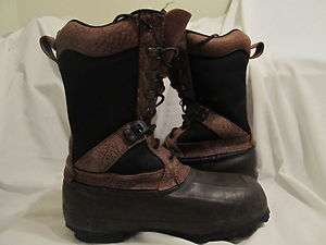 Sz 8 Mens Winter Hunting Boots Red Ball Boundary 42834 with Removable 