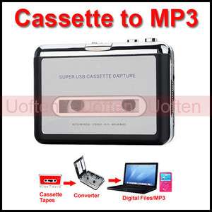   Capture Player Tape Cassette to PC / Laptop  Converter For Ipod