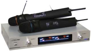 Pyle Pdwm2300 Dual Vhf Wireless Microphone System 068888727051  