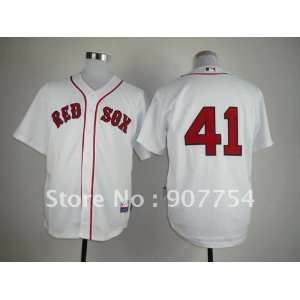 com boston red sox #41 victor martinez white cool base jersey boston 