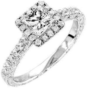 fusion jewelers offers this dazzling simulated diamond cz engagement 