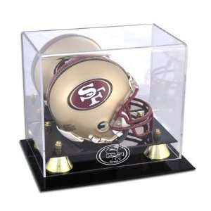  San Francisco 49ers Deluxe Mini Helmet Display Case 