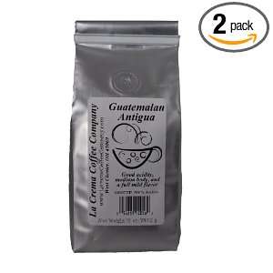 La Crema Coffee Guatemalan Antiqua, 12 Ounce Packages (Pack of 2)