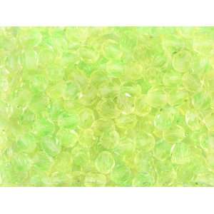   Bead 4mm Jonquil and Green (100pc Pack) Arts, Crafts & Sewing