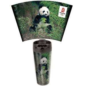  Beijing Olympics Panda Travel Mug