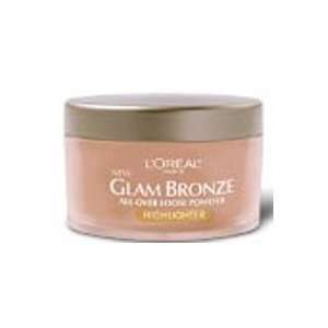 Loreal Glam Bronze All Over Loose Powder Highlighter, Alluring Shimmer 