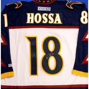   Hossa autographed Hockey Jersey (Atlanta Thrashers)