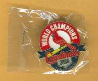  Series Champions St Louis Cardinals Logo Lapel Pin   UNUSED still 