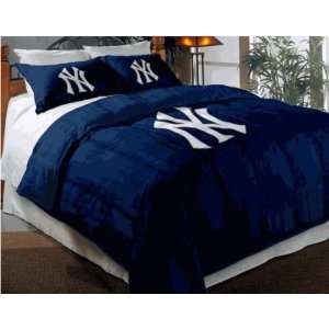  New York Yankees Embroidered Comforter Sets Sports 