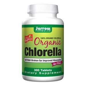  Jarrow Formulas Organic Chlorella, Size 300 Tablets 