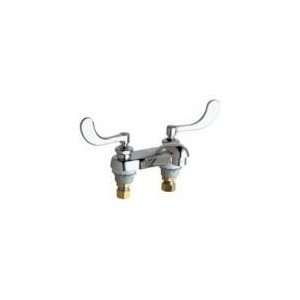  Chicago Faucet 802 V317CP Deck Mounted 4 Centerset 