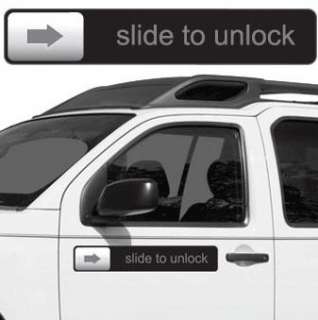 25   Slide to Unlock Magnet   iPhone iPod Car Magnets  