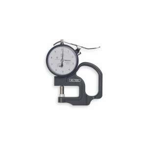 MITUTOYO 7326SCERT Dial Thickness Gage,Flat,0 0.0500 In 
