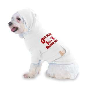  Tease A Bichon Frise Hooded (Hoody) T Shirt with pocket for your Dog 