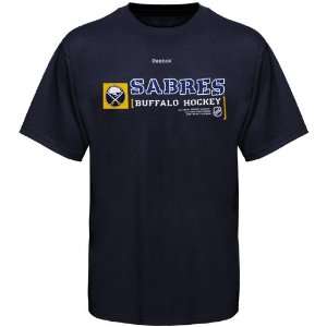  Reebok Buffalo Sabres Center Ice Call Sign T Shirt Sports 