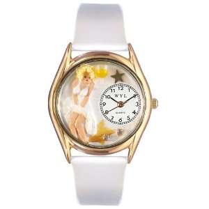  Whimsical Womens Marilyn Monroe White Leather Watch 