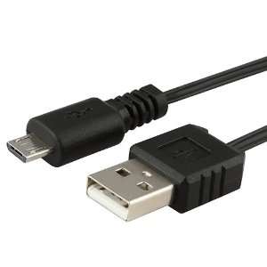   USB CableSamsung Mesmerize SCH I500, Black Cell Phones & Accessories