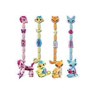  Bizu a Twist on Beads, Wild 4 Pack Kit, with Bonus Charms 