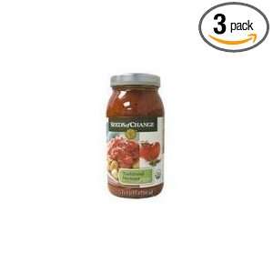 Seeds of Change Pasta Sauce, Og, Marinara, 24.50 Ounce (Pack of 3)