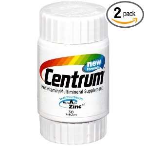 Centrum Multivitamin Multimineral Supplement 30 Count   4 Pack