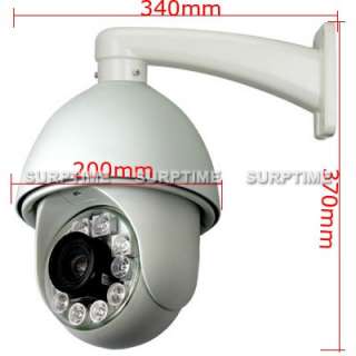   27X Optical Zoom Auto Tracking Outdoor Security PTZ Dome Camera  