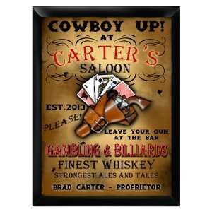 Personalized Saloon Pub Sign