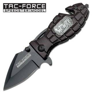 Special Forces Rescue Style Grenade Handle Folding Knife