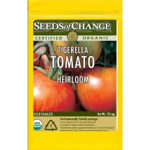  Seeds of Change S10995 Certified Organic Tigerella Tomato 