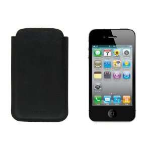  Lucrin   Case for iPhone 4   smooth cow leather   Black 
