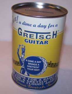 Gretsch Electric Guitar Licensed Piggy Bank Vintage Reissue 1930s Era 