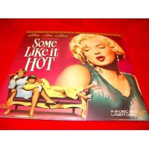    Some Like It Hot Marilyn Monroe & Tony Curtis 