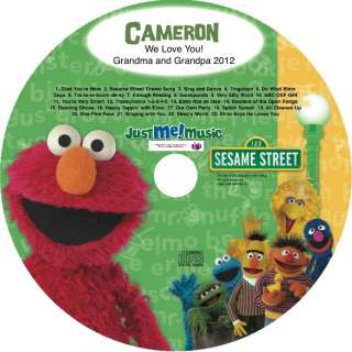 Elmo Personalized Music CD  