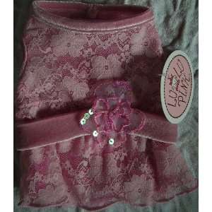  Pink Dog Mesh Dress, XXS XX Small 2 5
