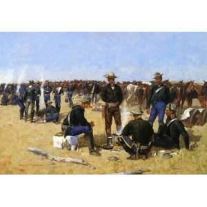  FRAMED oil paintings   Frederic Remington   24 x 16 inches 