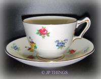 Crown Staffordshire Rose Pansy Bone China Cup & Saucer  