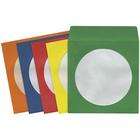 cd dvd sleeves 500 pack paper storage envelopes clear plastic windows 