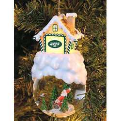 New York Jets Home Sweet Home Ornament Snow Globe NEW  