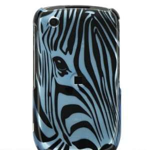  Zebra Head Blue Shield Protector Case for BlackBerry Curve 