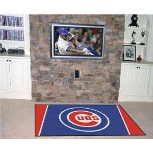  Chicago Cubs 5X8 ft Area Rug Floor/Door Carpet/Mat Sports 