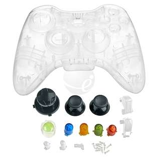 eForCity Crystal Shell for Microsoft Xbox 360 Wireless Controller 